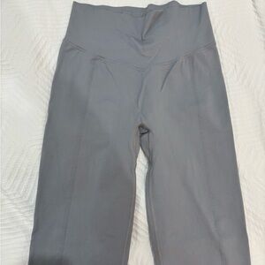 PINK Gray High-Waisted seamless Leggings